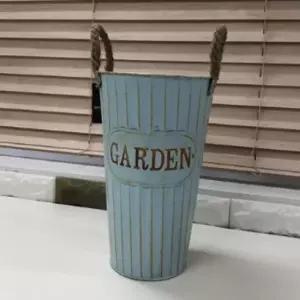 인테리어화분 엔틱 꽃다발 조화 실내 장식 소품 빈티지 철제 화분