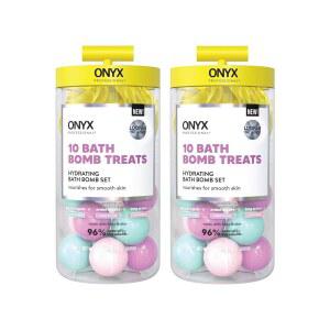 Onyx Professional 하이드레이팅 배쓰밤 20개와 2팩 선물 세트 배쓰밤
