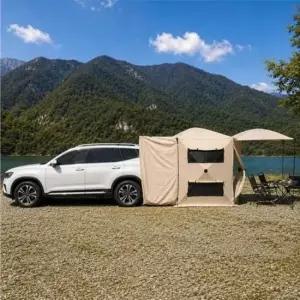 차박텐트 SUV 차량용 캠핑 도킹 쉘터 방수 텐트