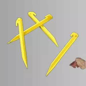 캠핑 텐트 펙 다운 고정 4p 스테이크 캠핑용