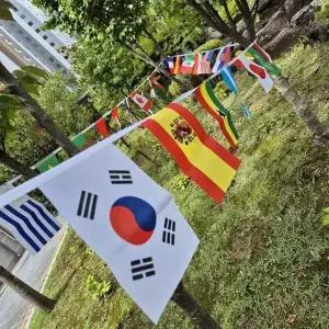 32개국 만국기 세계 깃발 운동회 축제 행사