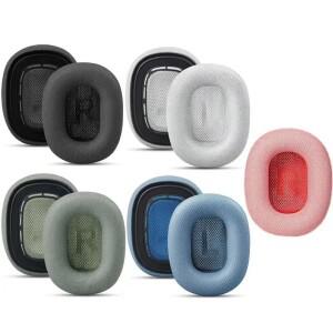 AirPods 용 교체  메쉬 패브릭 소재 이어 패드 Max 헤드셋 마그네틱 매력 귀마개 베개