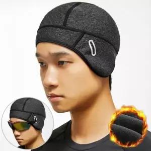 기모 홀캡 마스크 헤드커버 모자 두건 보온 헬멧 방한두건 등산-WF...