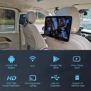 GLE450 W167 GLS450 X167용 차량 레스트 TV 안 버전 모니터 엔터테인먼트 태블릿 뒷좌석 플레이어