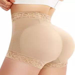 여성용 7월 엉덩이 팅 쉐이프웨어 배 조절 속옷 파자 반바지 팬티