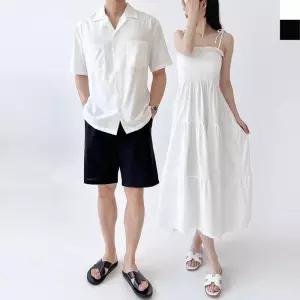 GSS SH300-DR100 남자 여자 커플비치웨어 휴양지룩 바캉스룩 해변룩 신혼여행 시밀러