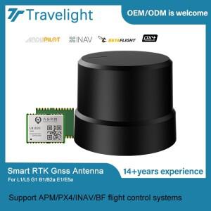 TAN1216Q43-1020 풀 밴드 L1 L2 L5 스마트 GNSS RTK 안테나 통합 포지셔닝 모듈 GPS