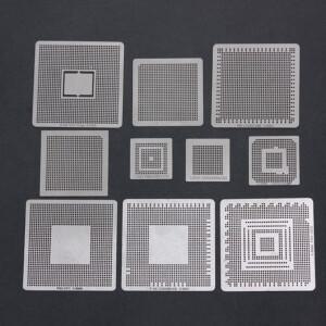 10pcs 열 직접 재작업 BGA Reball 스텐실 템플릿 XBOX360 PS3 칩 수리