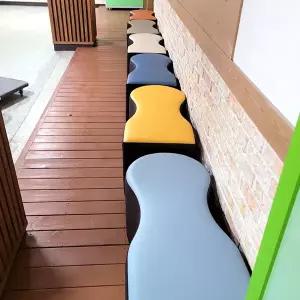 창녕 창원 함안 학교 로비 어린이집 유치원 상담실 스툴의자 쇼파 스툴벤치 공장 전문 실측