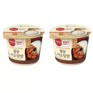 CJ제일제당 햇반 컵반 불닭마요덮밥 219g 18개