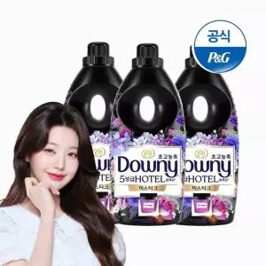 다우니 5성급 호텔컬렉션 초고농축 섬유유연제 1L 3개 본품
