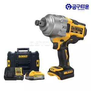디월트 DCF964H1T 충전 하이토크 임팩트 렌치 20V 5.0Ah 1팩 3/4 BL 보호덮개포함