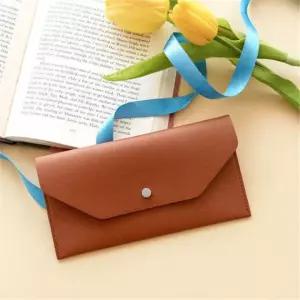 가죽 용돈 지갑 효도 세뱃돈 선물 답례금 지폐 장지갑 학생 간편지갑 가죽용 돈지갑