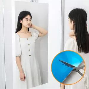 붙이는 거울 시트지 안깨지는 부착 전신 미러 필름지/붙히는/테이프/접착/무타공/고정/벽면/유아/아크릴