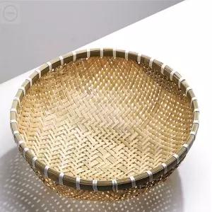 SLOWNEED 정겨운 대나무 소쿠리 45CM  미니채반