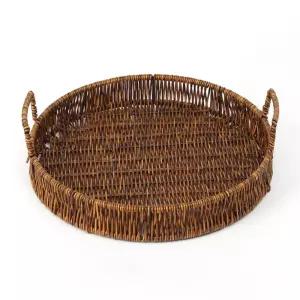 베리굳상점 라탄짜임 트레이 35cm 트레이쟁반