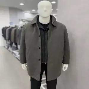 남자 겨울 3웨이 카키 조끼 내피형 구스다운 패딩 롱 맥코트형 점퍼