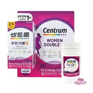 센트룸 우먼 더블업 멀티비타민 미네랄 여성 112정,1개