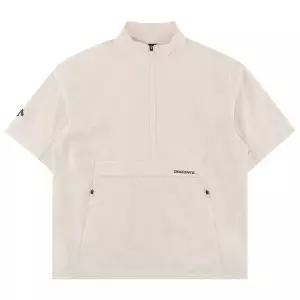[데상트] 트레이닝 경량 우븐 반팔 아노락 SQ221TAN41BEIG