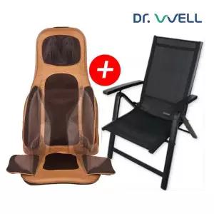 닥터웰 DR-1003E 의자형 등마사지기 미니 전신안마기 전용의자 세트