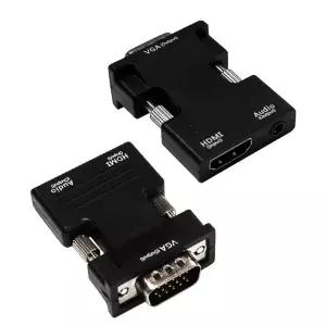 hdmi to vga 컨버터 연장 변환 젠더/실습실/편집실/디스플레이/전광판/홈시어터/멀티미디어/장비/전시회/박