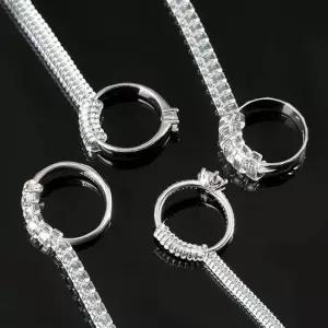 반지 사이즈 호수 줄이기 실리콘 스프링 원형 3mm