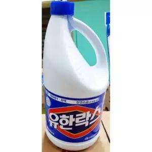 유한락스(2L) 식품용락스 식용락스 과일세척제 소독제