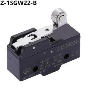 Z-15GW22-B 짧은 롤러 힌지 평상시 열림/닫힘 없음 NC 마이크로 레버 리미트 스위치