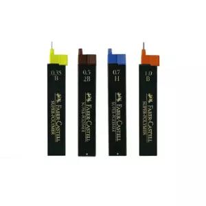파버카스텔 슈퍼폴리머 샤프심 HB B 0.3 0.5 0.7 1.0 부품 소모품 자재 파츠