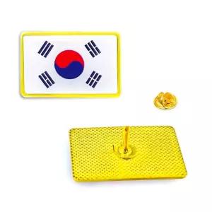 국기 태극기 뱃지 애국 배지 단체구매 국경일 행사용 기념품 외국인 선물용