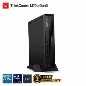 [레노버][프로모션] ThinkCentre M70q G6 U5-235T FreeDOS(13A4S17L00) 사무용 미니 PC IoT AI NPU vPro