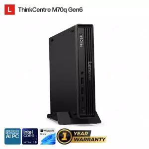 [레노버][프로모션] ThinkCentre M70q G6 U5-235T Win11 Home(13A4S17L00-H) 사무용 미니 PC IoT AI vPro