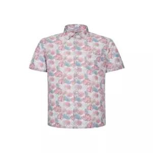 닥스셔츠 DAKSSHIRTS 린넨혼방 프린트 캐주얼 반팔셔츠 DLS1SHCS132P1