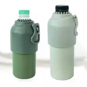 대코 페트병쿨러750ml-1p302 보냉냉케이스캠핑러 보틀 텀블러 단열 얼음 얼음관 냉온 홀더 아이스팩 핸들손