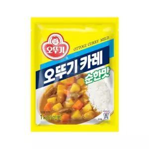 오뚜기 카레 파우더 순한맛 1kg 분말카레 과립형카레 디너 커리파우더