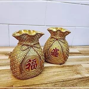 인테리어 저금통 돈 복주머니 소품 황금 들어오는