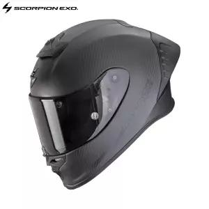 스콜피온엑소 EXO-R1 CARBON AIR 매트블랙 풀페이스 오토바이 헬멧 아시안핏
