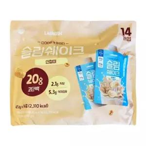 간편식 간편식사 인절미 14개 45g 슬림쉐이크 랩노쉬 업소용 대용량 x -