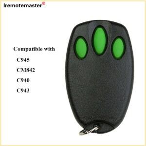 Grage 문짝 리모컨 교체용 멀린 + C945, 84335E, 94335E, 433.92MHz 오프너, 명령 송신기 및 클립 키체인
