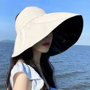 챙넓은모자 여름 라피아햇 비치(1) 벙거지 캠핑 와이드 얼굴
