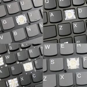 교체용 키캡 힌지 레노버 씽크패드 E480 L380 T480S T14 키보드 신