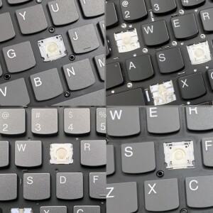 Lenovo IBM Thinkpad E14 R14 E15 R15 S3 Gen2 T14 키보드 용 새 교체 키캡 키 캡 힌지