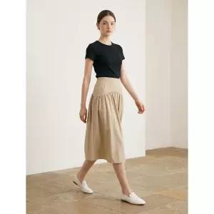 Cashmere Class 셔링 포켓 스커트_베이지 Shirring pocket skirt _Beige BE C62WSK005BE 1384491