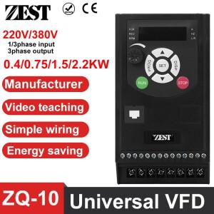 VFD 220V/380V KW2.2KW LED 디스플레이 주파수 변환기 속도조절가능 드라이브 인버터