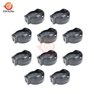 10Pcs 3V CR2025 ø20mm 버튼 코인 셀 배터리 홀더 소켓 케이스 휴대용 미니 브래킷 DIY 보관함