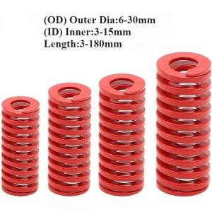 OD6-30mm 토션 스탬핑 압축 금형 스프링 레드 중부하 다이 뒷 트렁크 Tailgat 스트럿 지지 리프트 바 도구