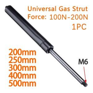RV 침대 창문 버스 카라반용 100N 10mm 자동차 가스 스트럿 바 스프링 후드 200-500mm M6 지지대 쇼크 리프