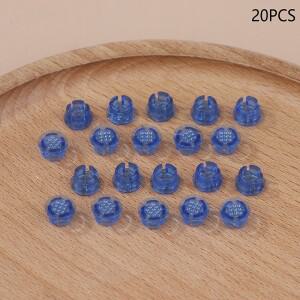 20PCS LC6-7 LED 라이트 가이드 캡 8MM 전등갓 발광 다이오드 보호 커버 컬럼