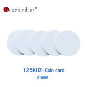 재기록 가능 복사 복제 카드 스티커  동전 125kHz RFID EM4305 접착 직경 25mm  1 개  5