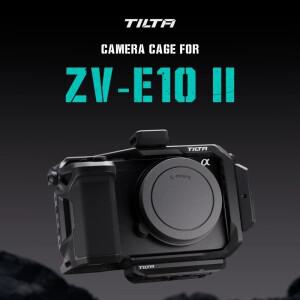 소니 호환호환 ZV-E10 II용 TILTA 카메라 케이지 TA-T69-FCC-B 블랙 알루미늄 합금 액세서리